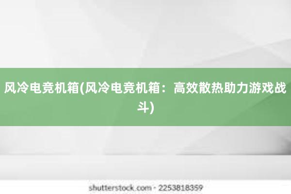 风冷电竞机箱(风冷电竞机箱：高效散热助力游戏战斗)